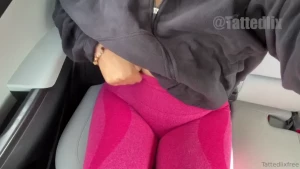 I got super horny at the gym amp wanted to cum in my car till i made a