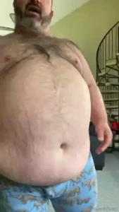 Gassy fatty anyone big burp amp some sound from the other end too