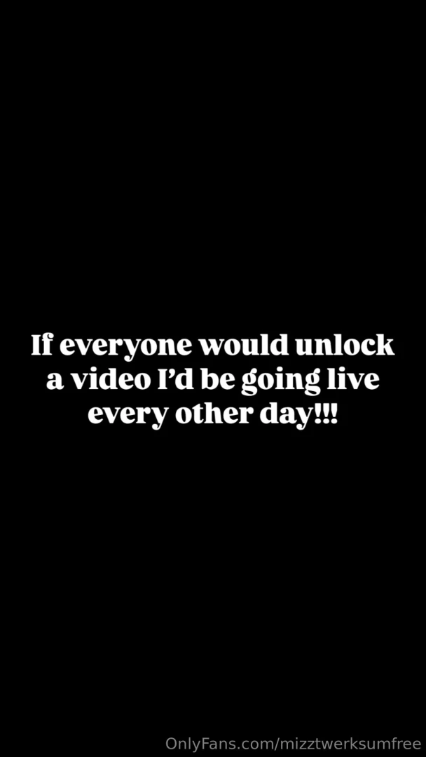 Check your messages bae 