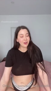 audreyandsadie - Both holes fucked at once for you 