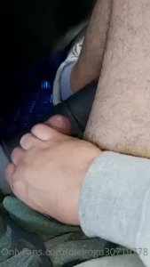 En el taxi compartido tocandome