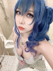 Good morning fyp cosplay bigtits egirl babe boobs custom asian part 2