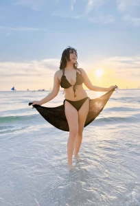 Sunkissed and owning it fyp cosplay bigtits egirl babe boobs custom