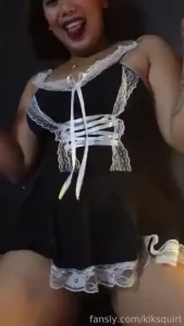 Would you hire me as your filthy maid fyp maid cosplay pussy shaved