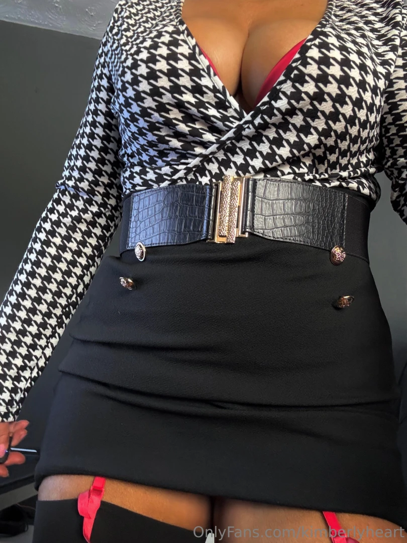 Little black dress and stockings and very vibrant panties part 1 