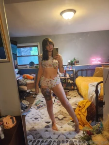 I have no new pics of me to post my camera roll just has baby pics part 7