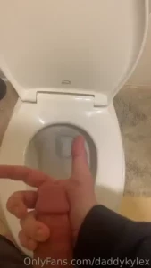 Blowing a quick load into my palm