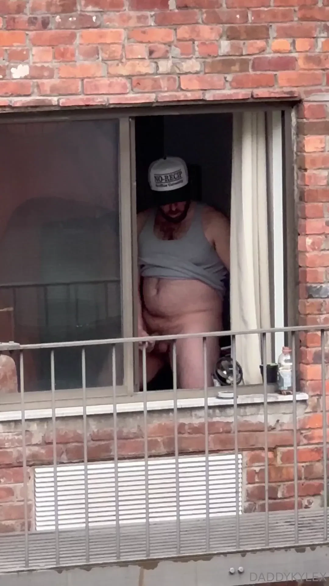 You like watching me cum from across the street you perv nah i m just 