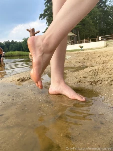 I love the feeling of the sand between my toes part 3