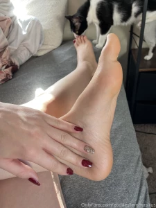 I got my nails done for christmas what do you think of the color part 4