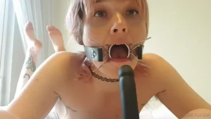 Split tongues and spider gags are a winning combination wouldn t you