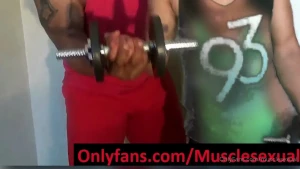 Huge bodybuilder trainer part 1- saturday 6 1 2024