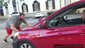 Seven feet tall giant tom hasskel from road rage to sex part 1 added