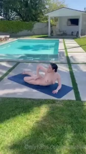 Outdoor bends for a recent gig for true naked yoga more from this part 2