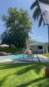 Outdoor bends for a recent gig for true naked yoga more from this part 3