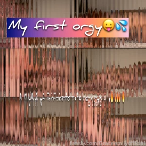 Did you get a chance to see this my orgy scene having fun with 5