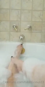 Preview of the show before i stood up to shower off the bubbles trust