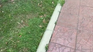 Cum shot at 8 18 mins i found a secluded spot in a park while i was