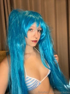 Got the miku cosplay lt 3