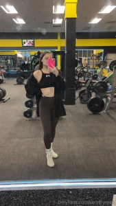 Just the gym doing the mind and body good wouldn t you say have to