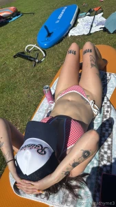 Lake day bet you wish you were with me