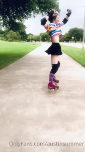 spicyelixir - Pride day skate got a clip for y all you ever seen a girl and wish she 