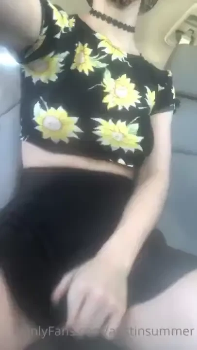 Grandmas buying a new car caught a peek of my panties during the test 