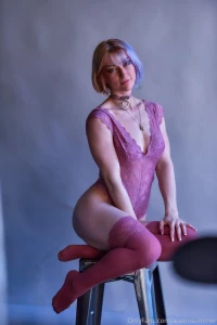 This bodysuit fits just right a little tight in the right places part 6