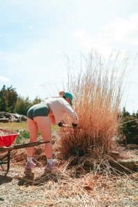 Talk about tall grass hehe i cut it down to size though part 1