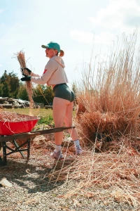 Talk about tall grass hehe i cut it down to size though part 2