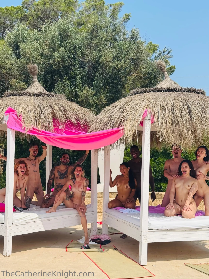 Shooting my first ever reality show with all these sexy people 