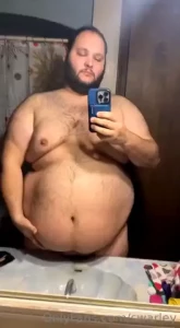 Full from days of overeating