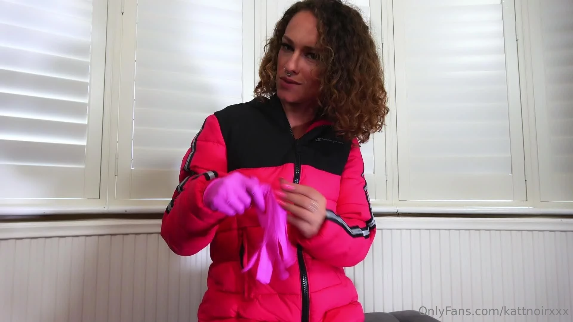 Puffer and latex pleasures i love wearing my puffer jackets and latex 