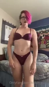 My try-on vids of my new purple lingerie collection i still love love