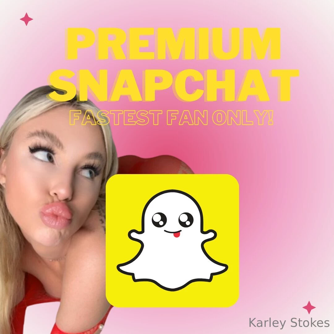 karleystokes - First fan to tip 15 gets access to my lifetime premium snapchat part 1 