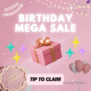 karleystokes - Birthday mega sale - gift box my birthday is tomorrow 11 21 and i feel 