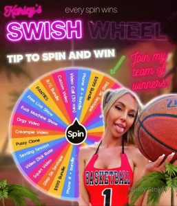 karleystokes - Swish wheel the lights are on play now and win biiiig i ve added new 