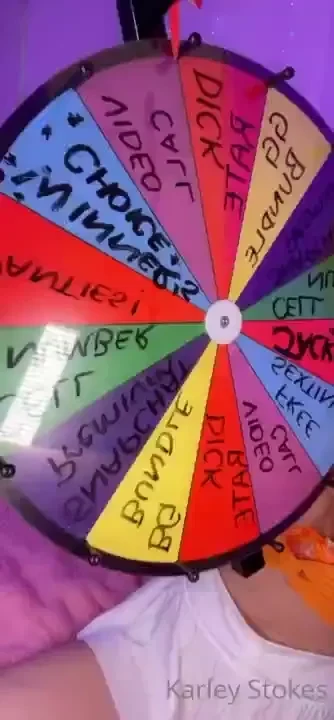 Put panties on the wheel message me now to win them 1 spin 25 2 spins 