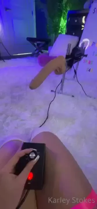 Getting the fuck machine ready for tonight 