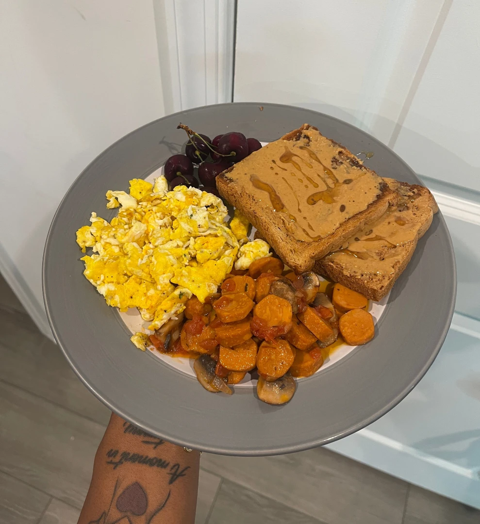 Ooh them plant based franks was bussin we wish you were here 