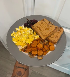 Ooh them plant based franks was bussin we wish you were here