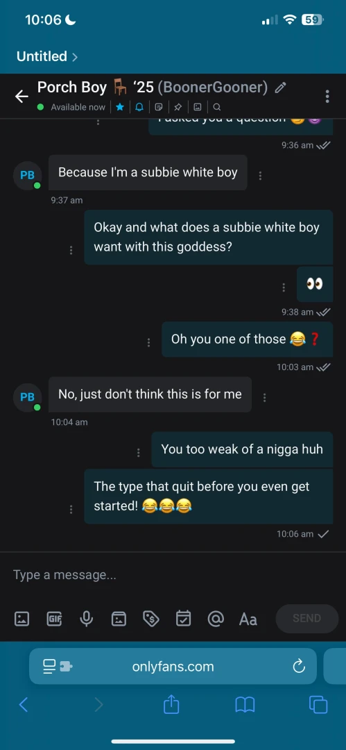 I find it really funny how i make you weak niggas so nervous don t be part 3 