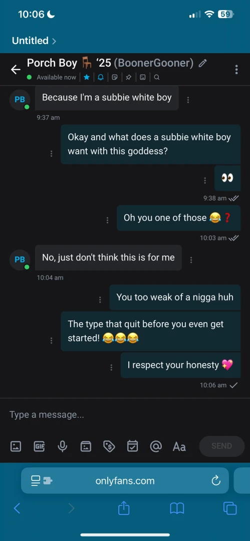 I find it really funny how i make you weak niggas so nervous don t be part 1 