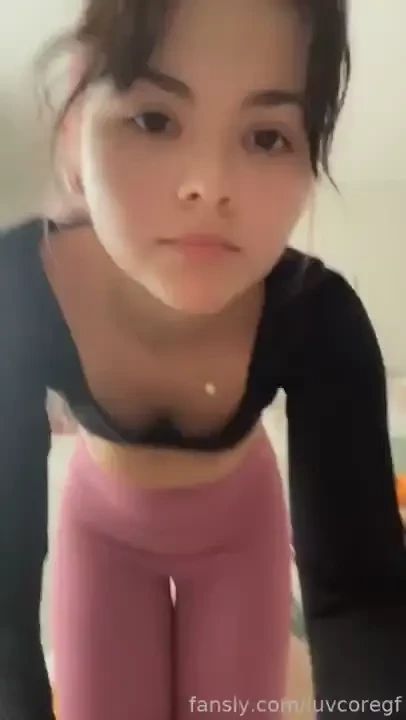 Sweaty after a run petite video striptease egirl 