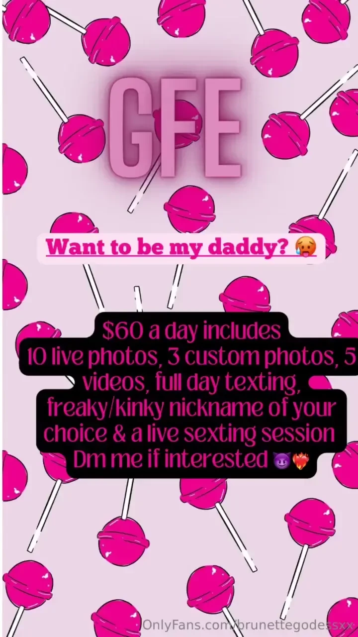 Girlfriend experience gfe dm if interested 