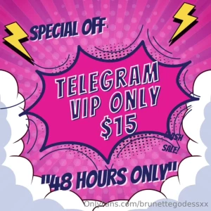 Cheapest deal yet for my tele vip my xxx nude only page teaser clips