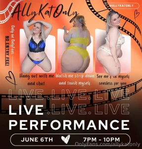Come see me live next friday right here on my free page best part join