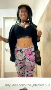 Someone tried to open the door made me nervous