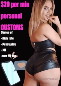 Limited time offer personalised customs with name for 20 per minute up