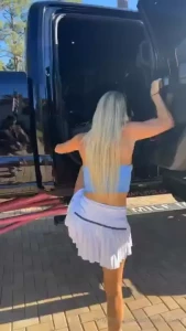 Which one of you boys is going to help me into my truck happy friday